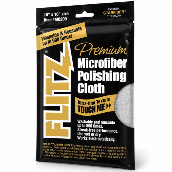 Premium Microfiber Cloth for Cleaning & Polishing | Flitz