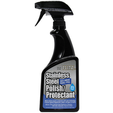 Flitz Stainless Steel & Chrome Polish/Protectant, 16 oz.