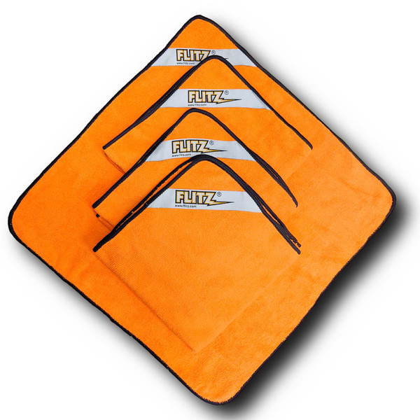 Flitz Show Special Medium Kit - 1-Each: 5 BuffBall, 2lb/Qt Polish, 16oz  Ceramic Sealant, 8oz Sealant, 4-12x12 Microfiber Polishing Cloths(Bulk)