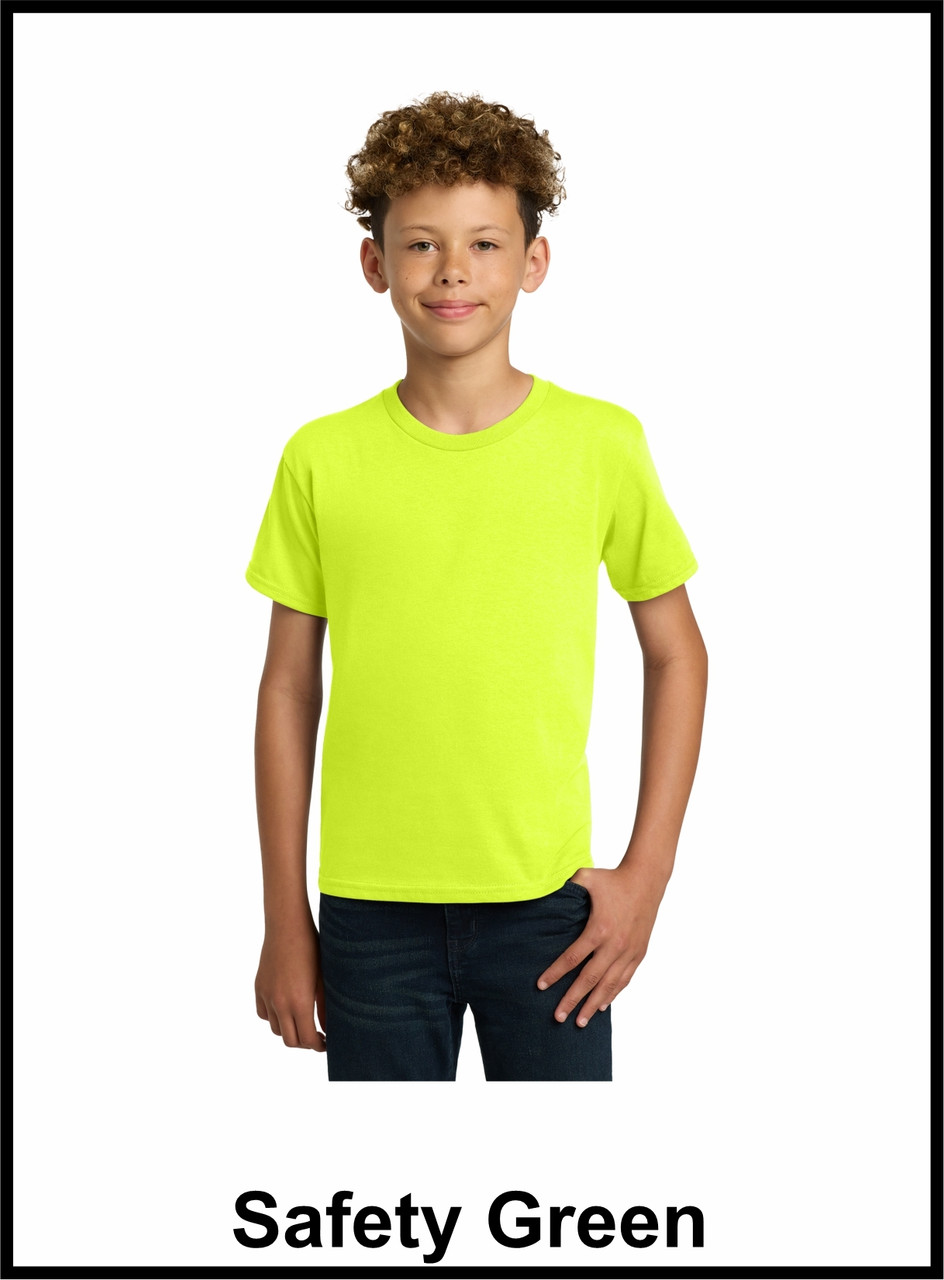 Safety Green Youth T-Shirts