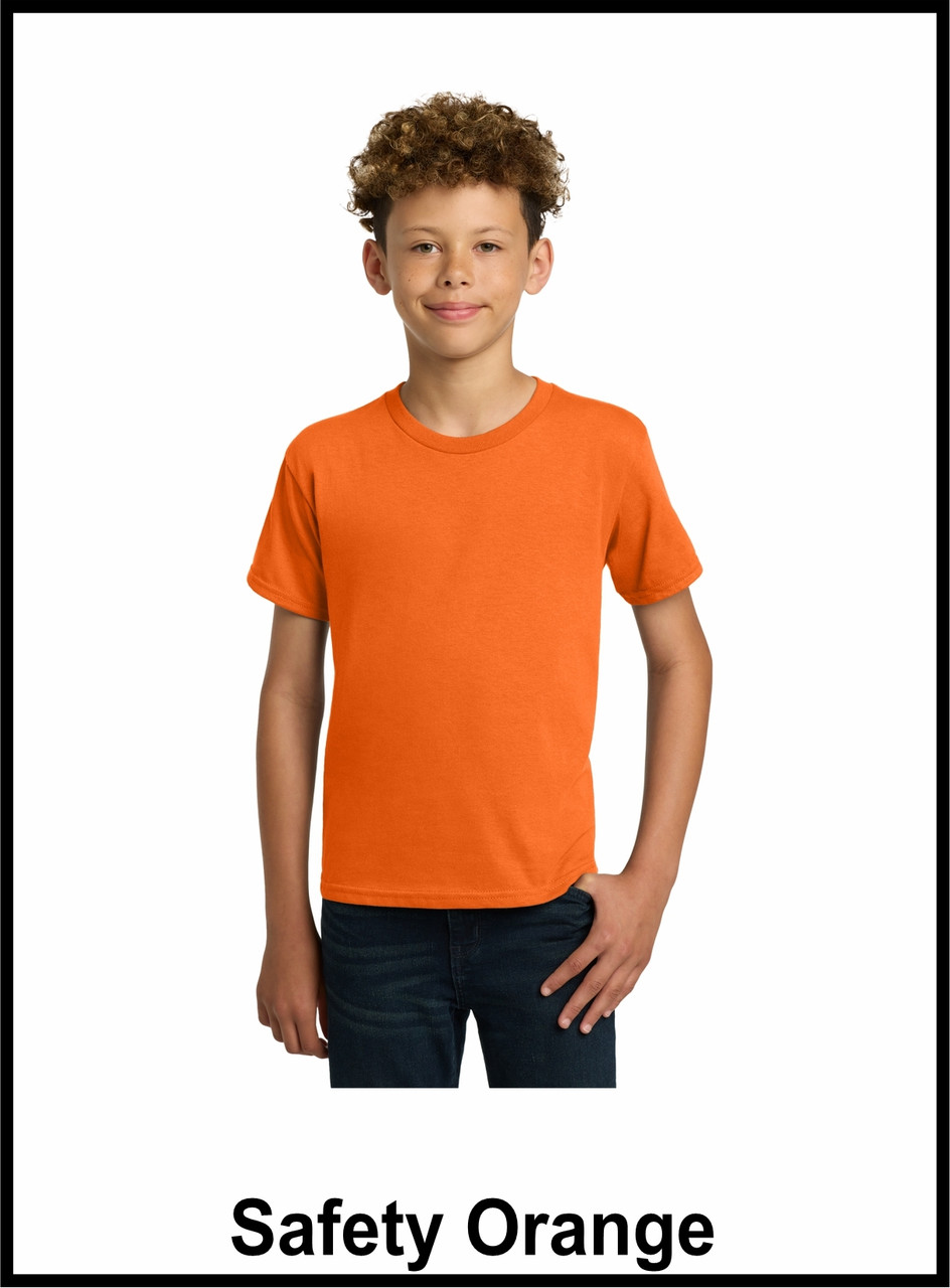 Safety Orange Youth T-Shirts