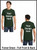 Custom Printed, Forest Green T-Shirts, Full Front and Full Back, One Color