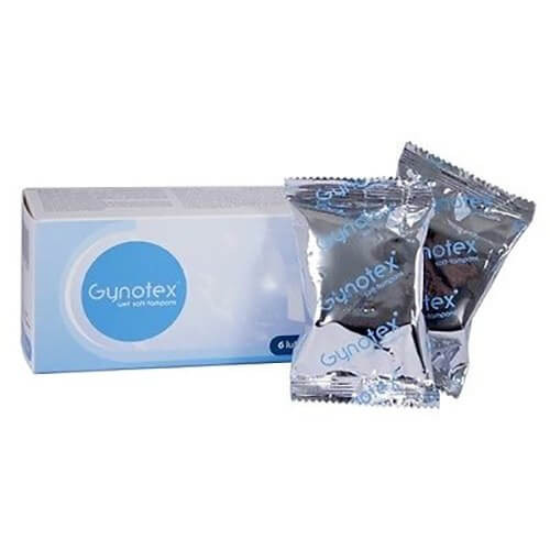 Pasante Gynotex Lubricated Tampons (6 Pack)