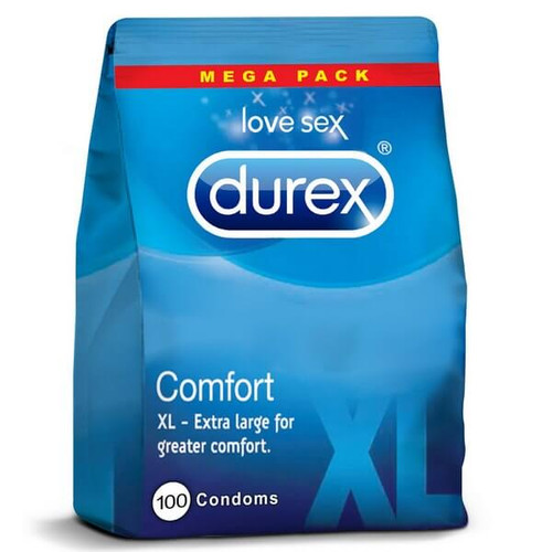 Durex Comfort XL Large Condoms Bulk Packs