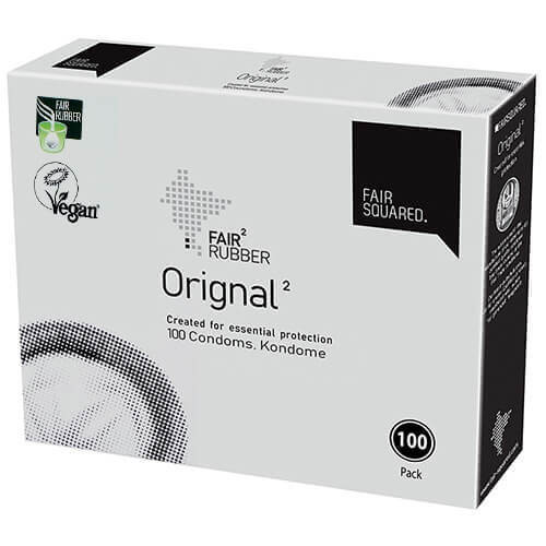 Fair Squared Original Regular Condoms Bulk