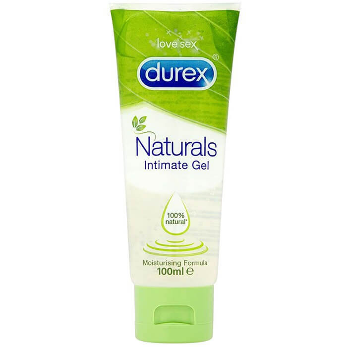 Durex Naturals Intimate Gel Condom Friendly Lubricant 100ml 1 Tube - Liquid