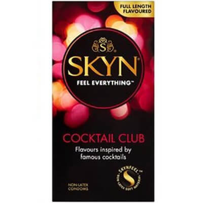 Skyn Cocktail Club Flavoured Condoms 9 Condoms - Non Latex