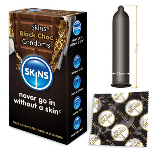 Skins Chocolate Flavoured Condoms Bulk Packs 500 Condoms - Flavoured