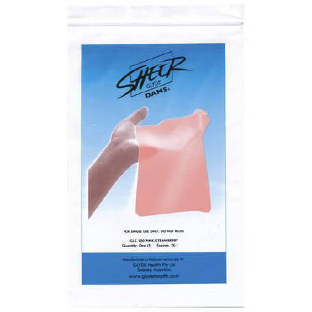 Sheer Glyde Strawberry Dams 1 D - Flavoured