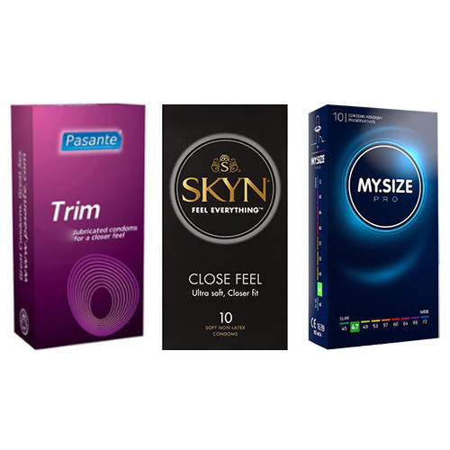 Small Size Condoms Value Pack (30 Pack) Small - Sensation