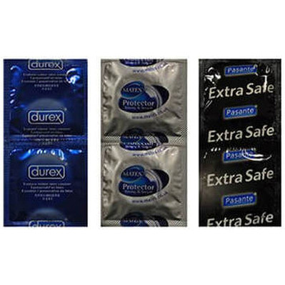 Extra Safe Condoms Trial Pack (6 Pack) Various - Extra Safe