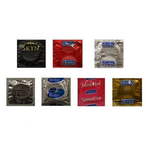 Thin Condoms Trial Pack (7 Pack) Various - Thin