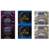 Extra Lubricated Condoms Trial Pack (6 Pack)