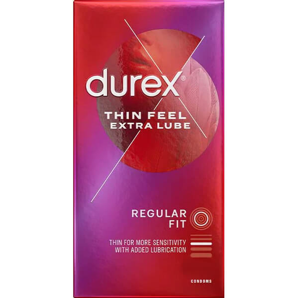 Durex Thin Feel Extra Lubricated Condoms 20 Condoms - Thin