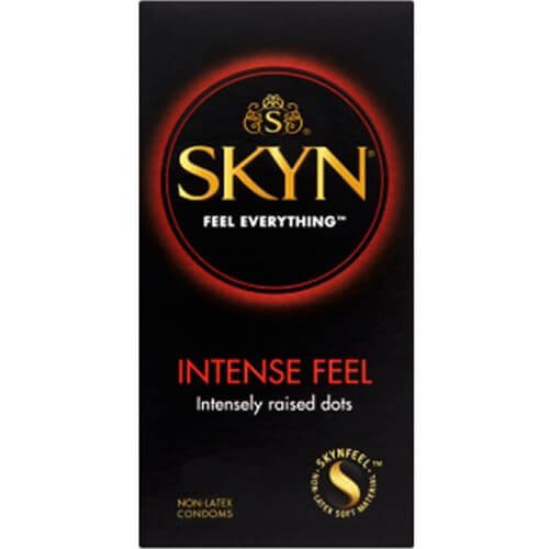 Skyn Intense Feel Latex Free Textured Condoms 20 Condoms - Non Latex
