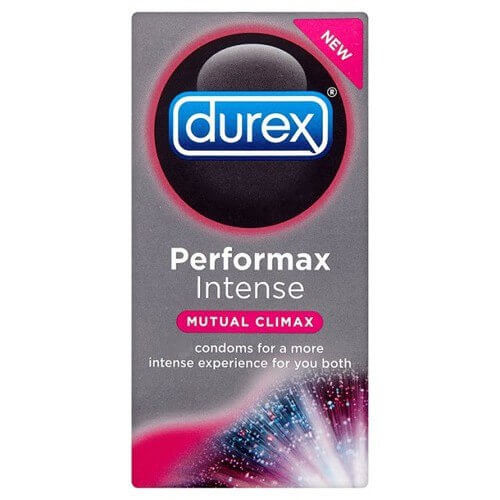 Durex Performax Intense Climax Delay Textured Condoms 36 Condoms - Textured