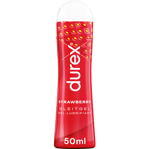 Durex Play Saucy Strawberry Flavoured Condom Friendly Lubricant 50ml 25.99 - Flavoured