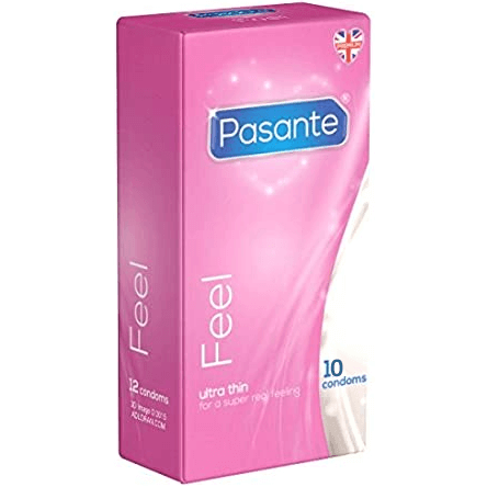 Pasante Sensitive Feel Thin Condoms 12 Condoms - Sensation