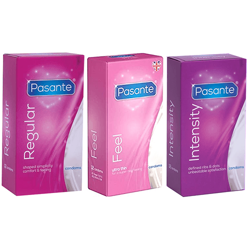 Pasante Condoms Value Pack (36 Pack) Regular - Thin