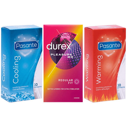 Sensation Condoms Value Pack (30 Pack) Regular - Tingling