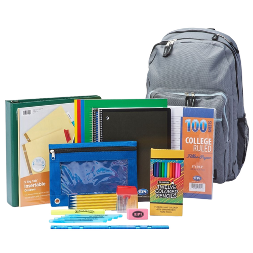 Middle/High School Kit Plus 18" Backpack