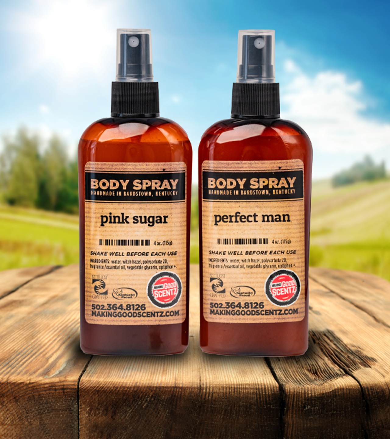 BODY SPRAYS