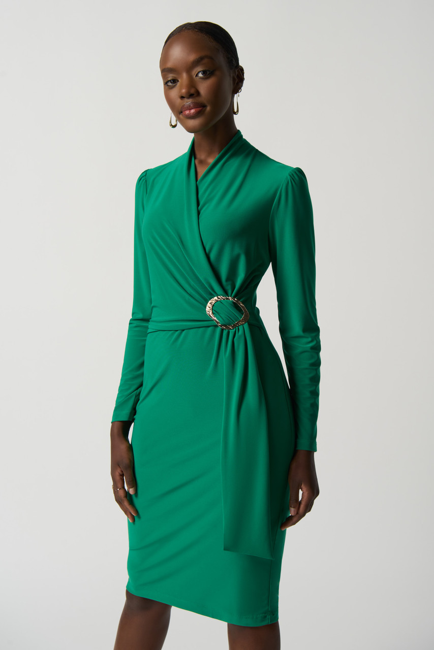 JOSEPH RIBKOFF - WRAP FRONT DRESS