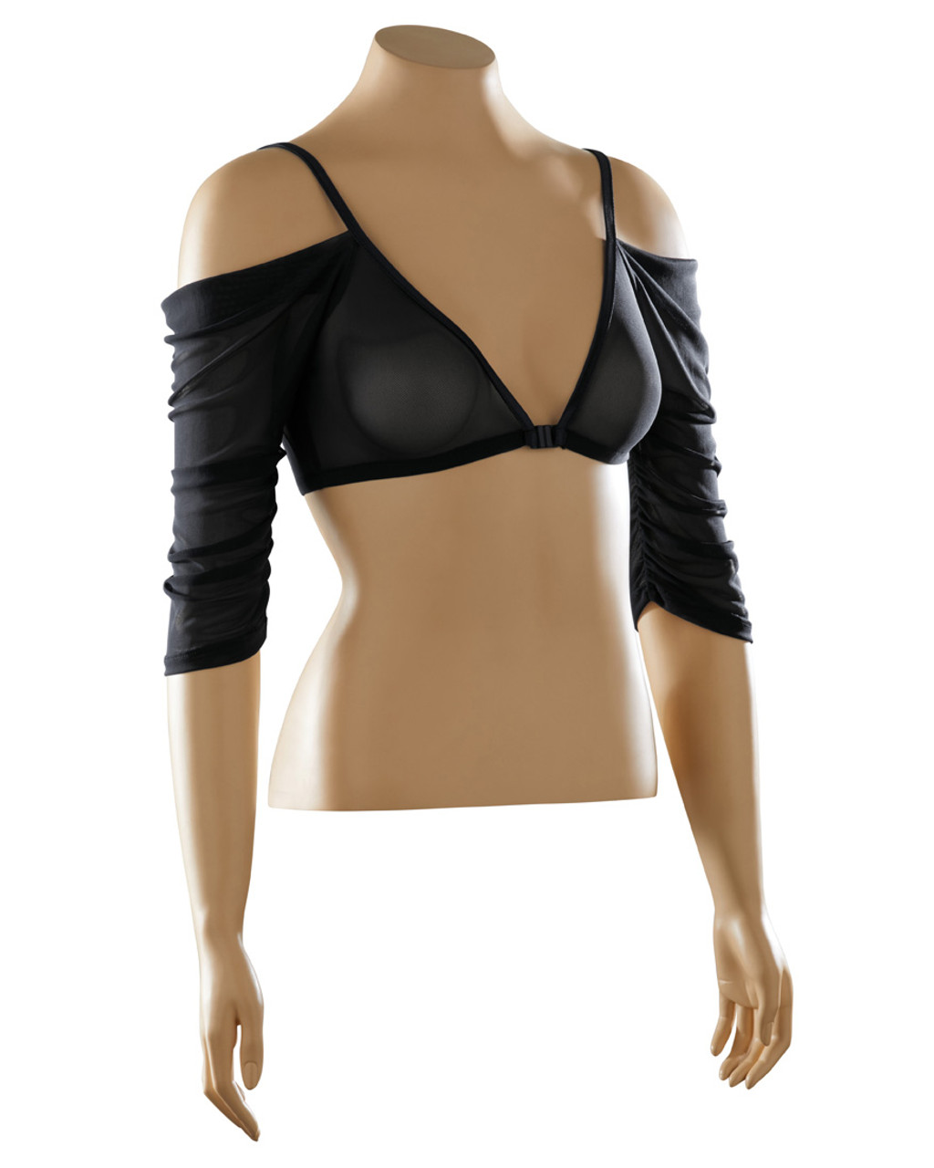 Sleevey Wonders 3/4 Mesh-Black