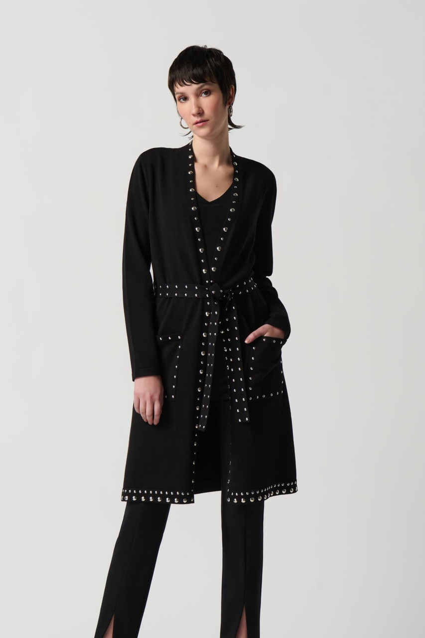 Studded Sweater Knit Coatigan - Vita Boutique