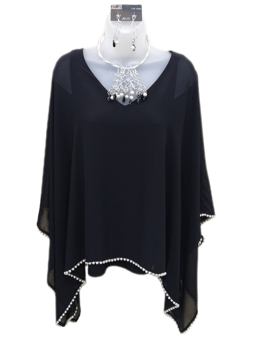 美品◆ショートトップス　PONCHO SILHOUETTE JERSEY TOP PONCHO SILHOUETTE JERSEY TOP - メルカリ