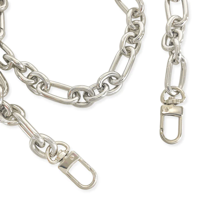 Silver Alt Chain Necklace SKU 25475 - Vita Boutique