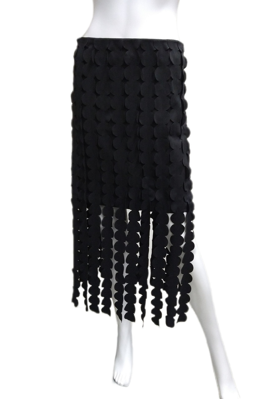 Circle fringe Carwash Skirt - Vita Boutique