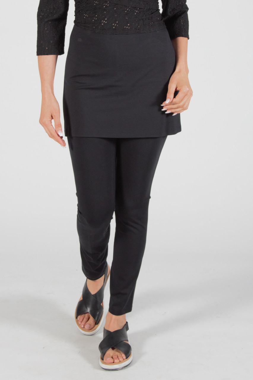 Skirt with Attached Leggings - Vita Boutique