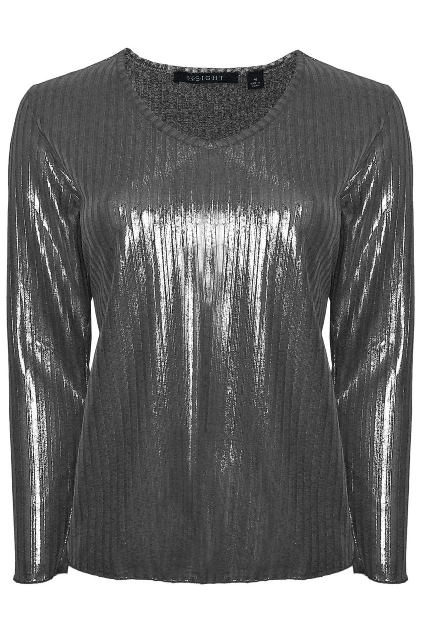 【新品】Bandage V neck rib knit Ribbed V-neck knit | Closed