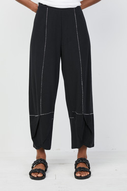 Keisha Straight Leg Leather Look Pants by Atmos&Here Online