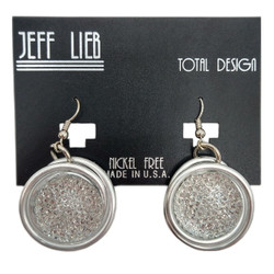 Front of the Crystal Drop Earrings SKU 22782 from Jeff Lieb