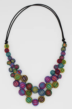 Multicolor Pamela Berries Necklace SKU 26582 from Sylca Designs