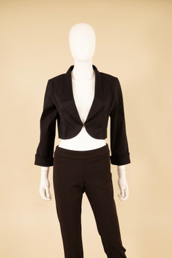 Crinkle Organza Bolero - Vita Boutique