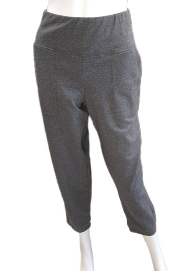 Front of the Upscale Joggers from Liv in the color charcoal