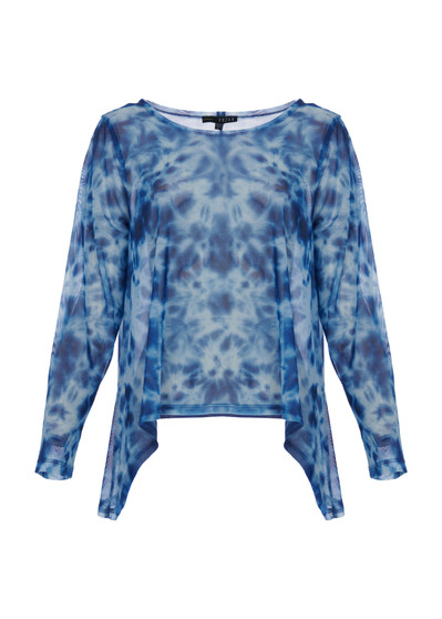 Front of the Riviera Print Mila Mesh Topper style SH-411765 from Kozan