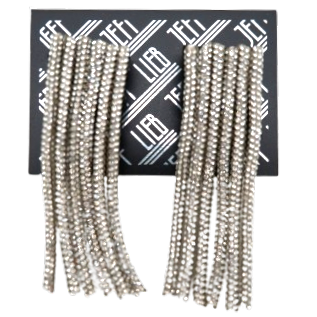 Rhinestone Tassel Stud Earrings SKU 30746 from Jeff Lieb