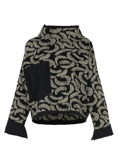 Front of the Rimini Top style CT-4470 from Kozan in the echo print