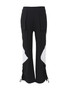 Front of the Drawstring Joggers from Sassy in the colors black and white