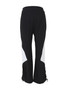 Back of the Drawstring Joggers from Sassy in the colors black and white