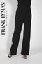 Front of the Bow Palazzo Pants from Frank Lyman in the color black