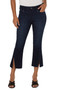 Front of the Gia Glider Crop Twisted Seam Jeans from Liverpool Jeans in the colors Columbia