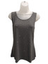 Front of the Embellished Tank from AZI in the color gray