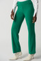 Front of the Wide-Leg Pull-On Pants from Joseph Ribkoff in the color Kelly Green