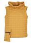 Front of the Aris Wire Collar Vest from Kozan in the color Maize yellow