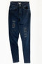 Front of the Denim Bling Skinny Jeans from Michael Tyler in the color navy